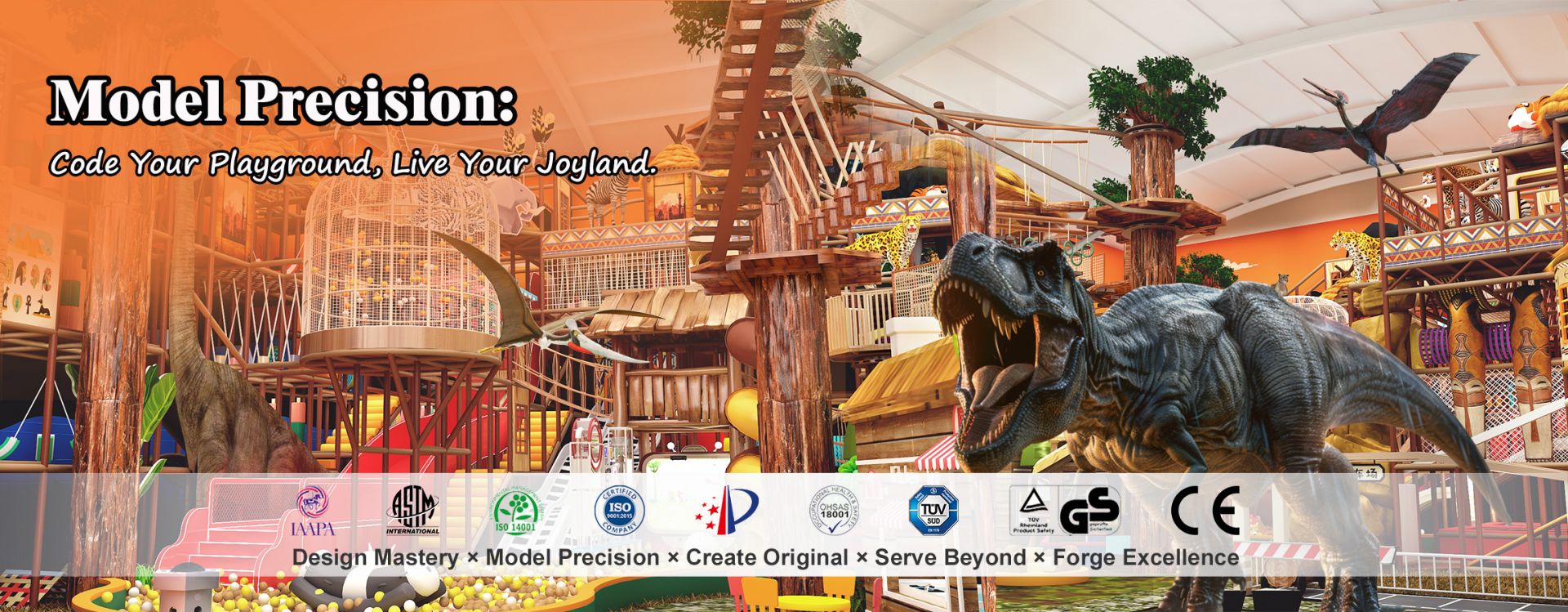 Jungle Dinosaur Theme Adventure Park