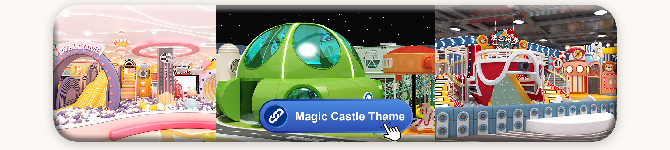 Click to enter：Magic Castle Theme Playground