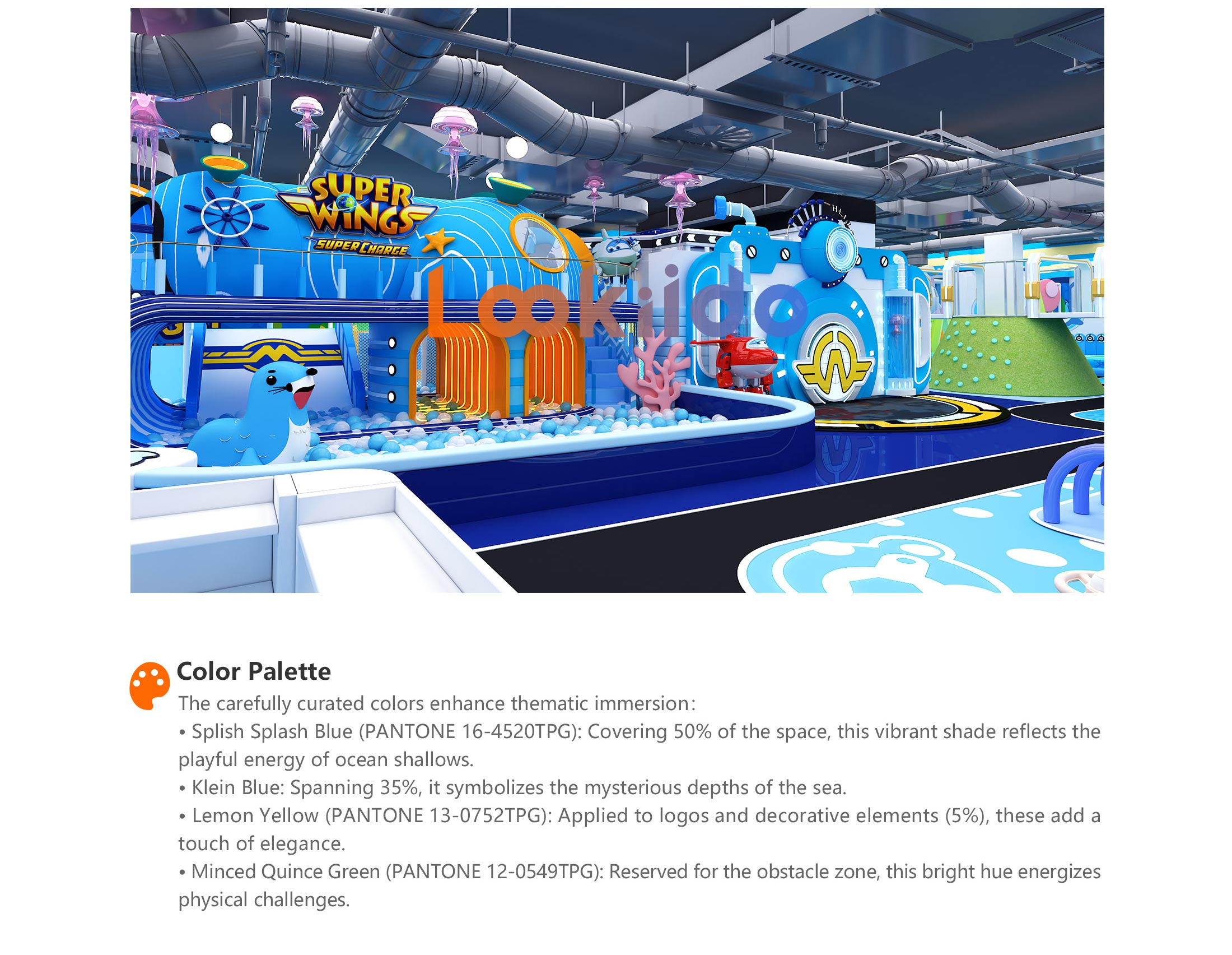 Winter Snow Castle Ocean Theme Soft Play Adventure Park Equipment