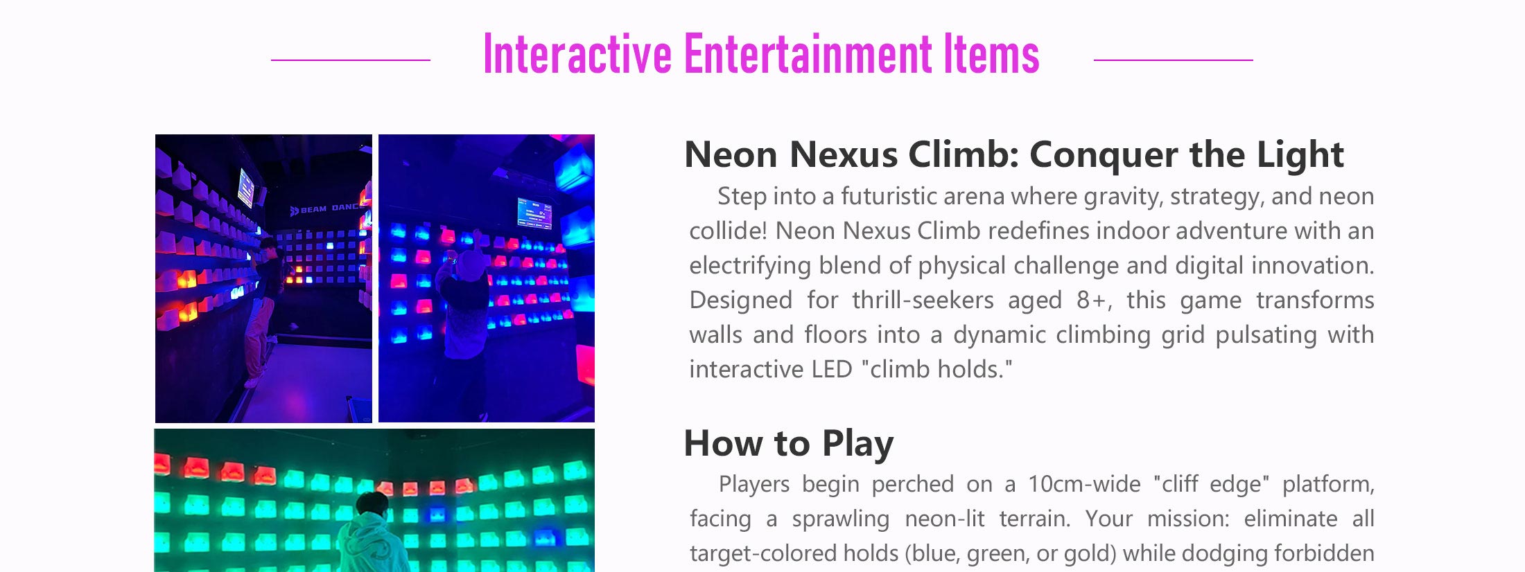 Commercial Ninja Rope Course Space Cyberpunk Adventure park with Rock Climbing Wall Zipline