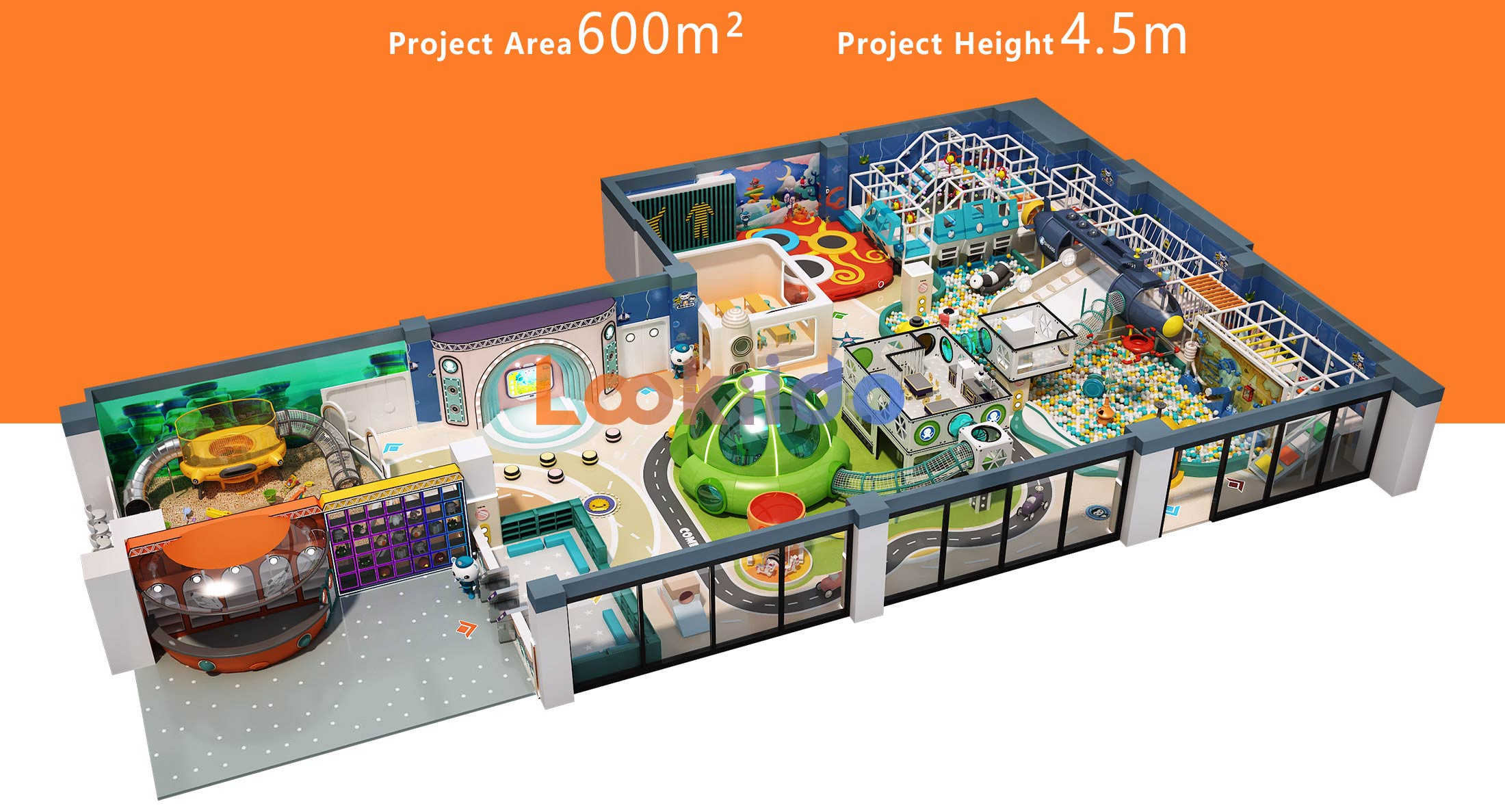 Custom Macaron Ocean Candy Castle Indoor Soft Play Playground Suppliers