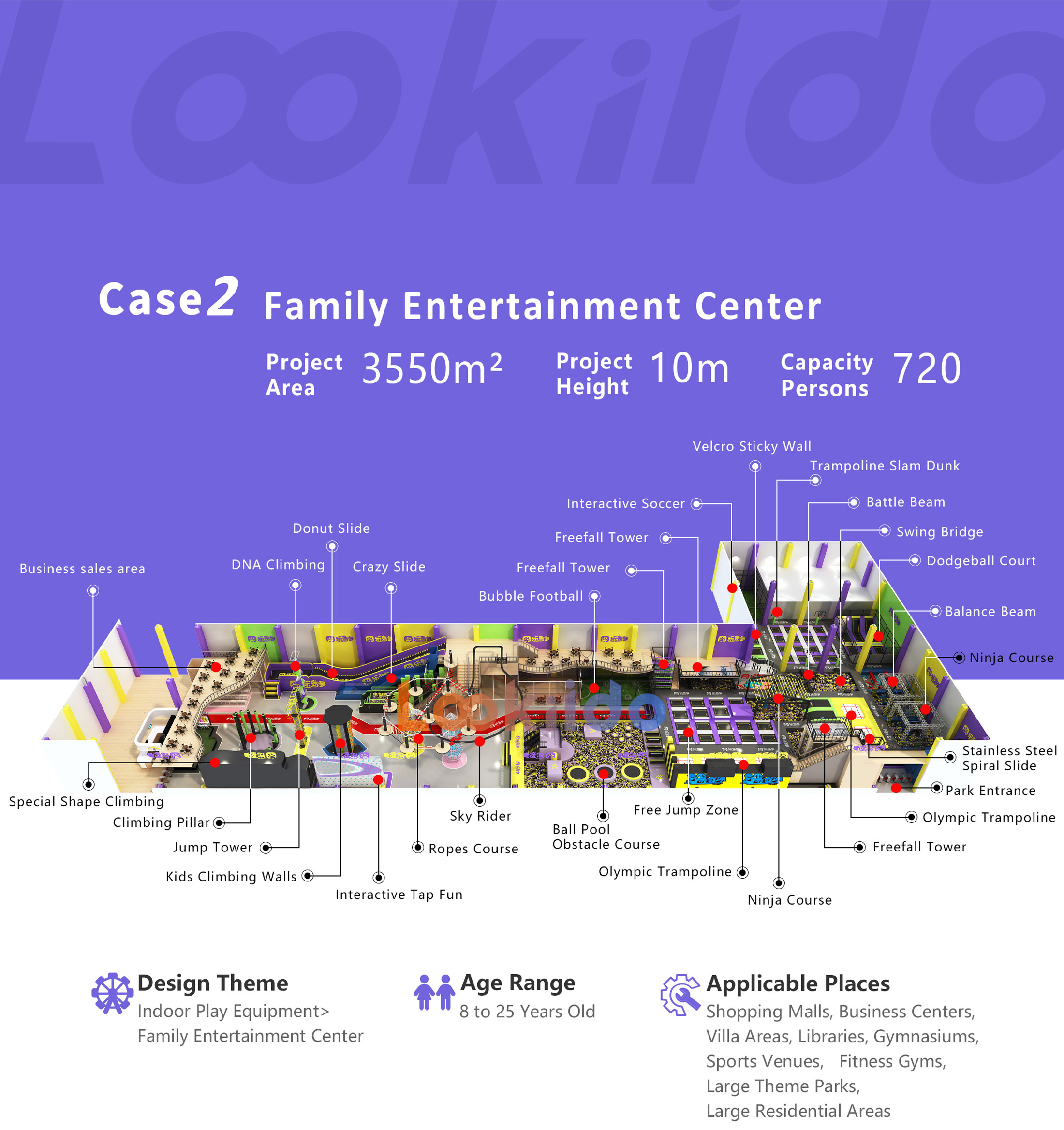 Commercial Indoor Sports Trampoline Park Cost Best Adult Kids Gravity Jump Playground