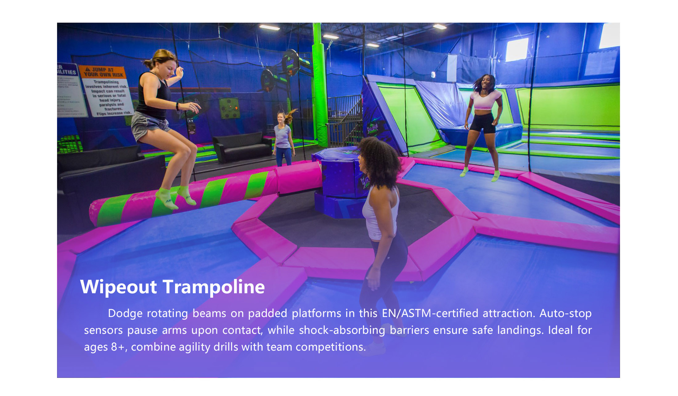 Commercial Indoor Sports Trampoline Park Cost Best Adult Kids Gravity Jump Playground