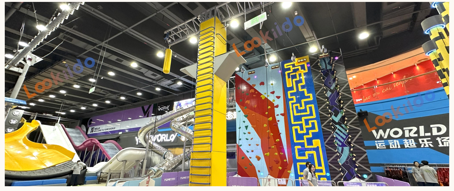 YUME Super Slide Park: Fiberglass Slides, Rope Courses