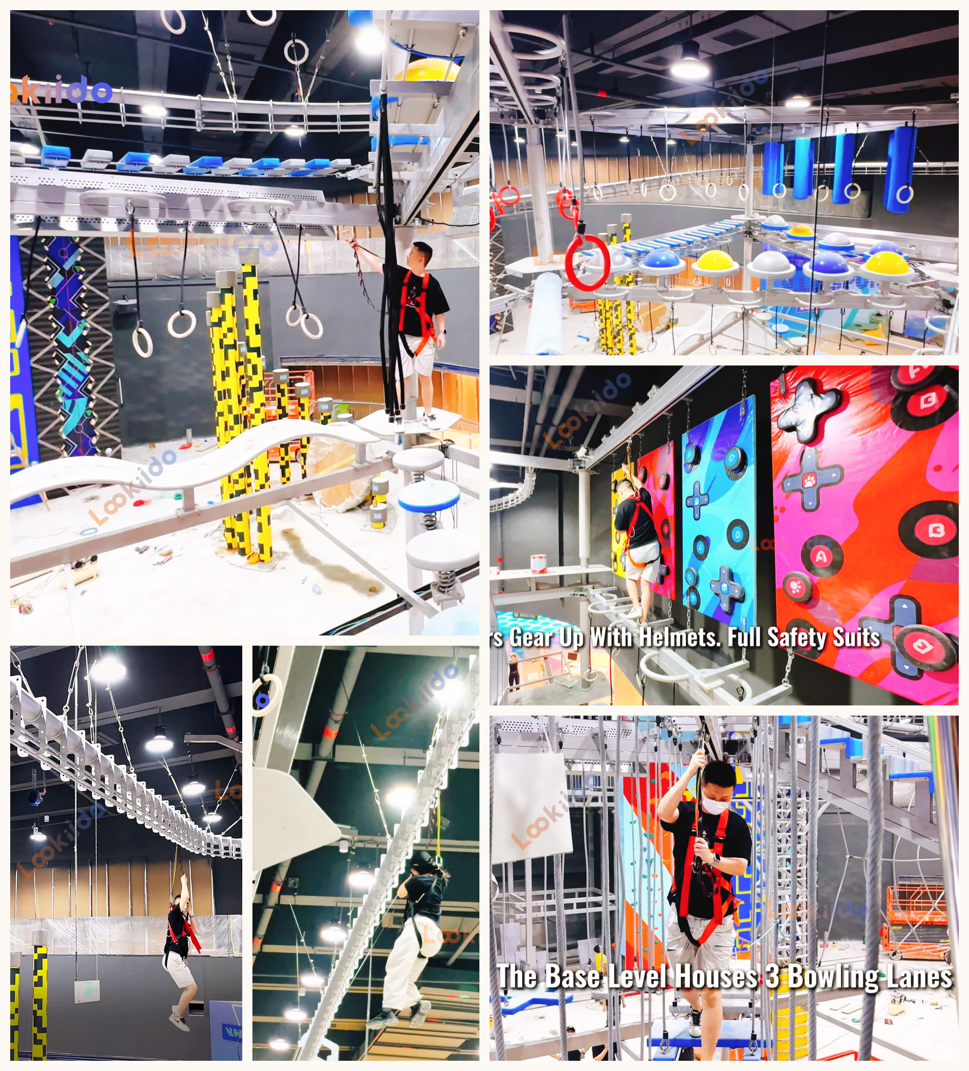 Ascending 7.5 Meters! Tackling Slide Park's Extreme Rope Challenge