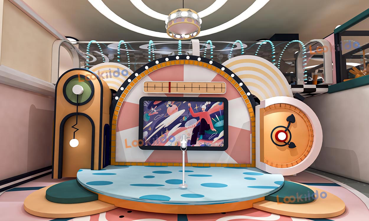 Colorful Macaron Themed Soft Playground Planing in Hotel Shopping Mall