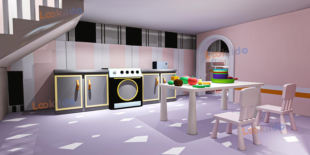 Colorful Macaron Themed Soft Playground Planing in Hotel Shopping Mall