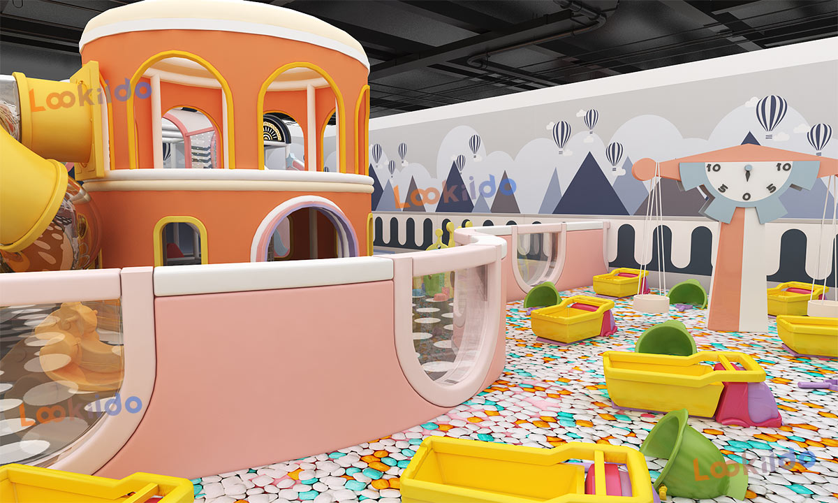 Traffic Car Role Playing theme Parent Child Soft Playground