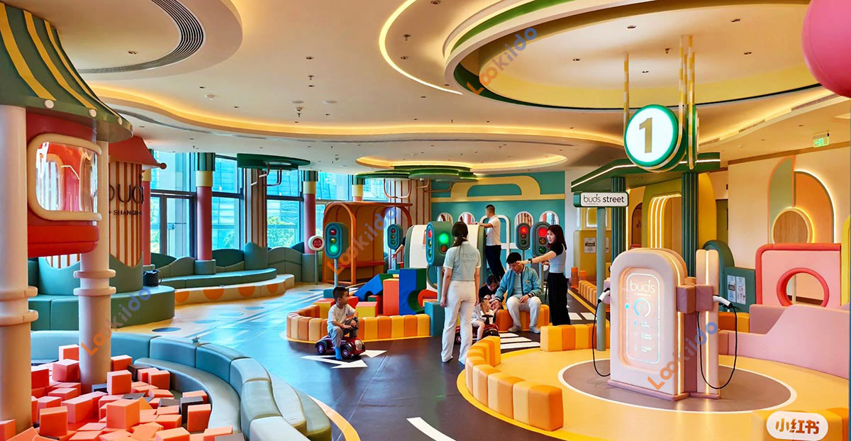 Shangri-La Luxurious High-End Design Soft Playground with Western Restaurant. Real Estate Investment Project