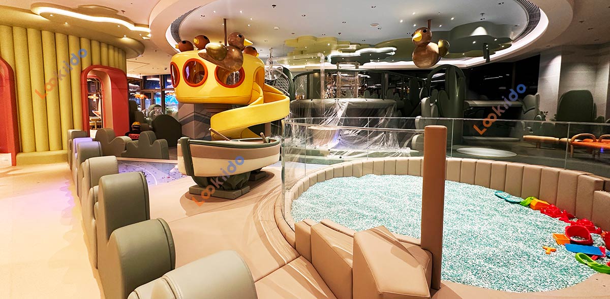 Shangri-La Luxurious High-End Design Soft Playground with Western Restaurant. Real Estate Investment