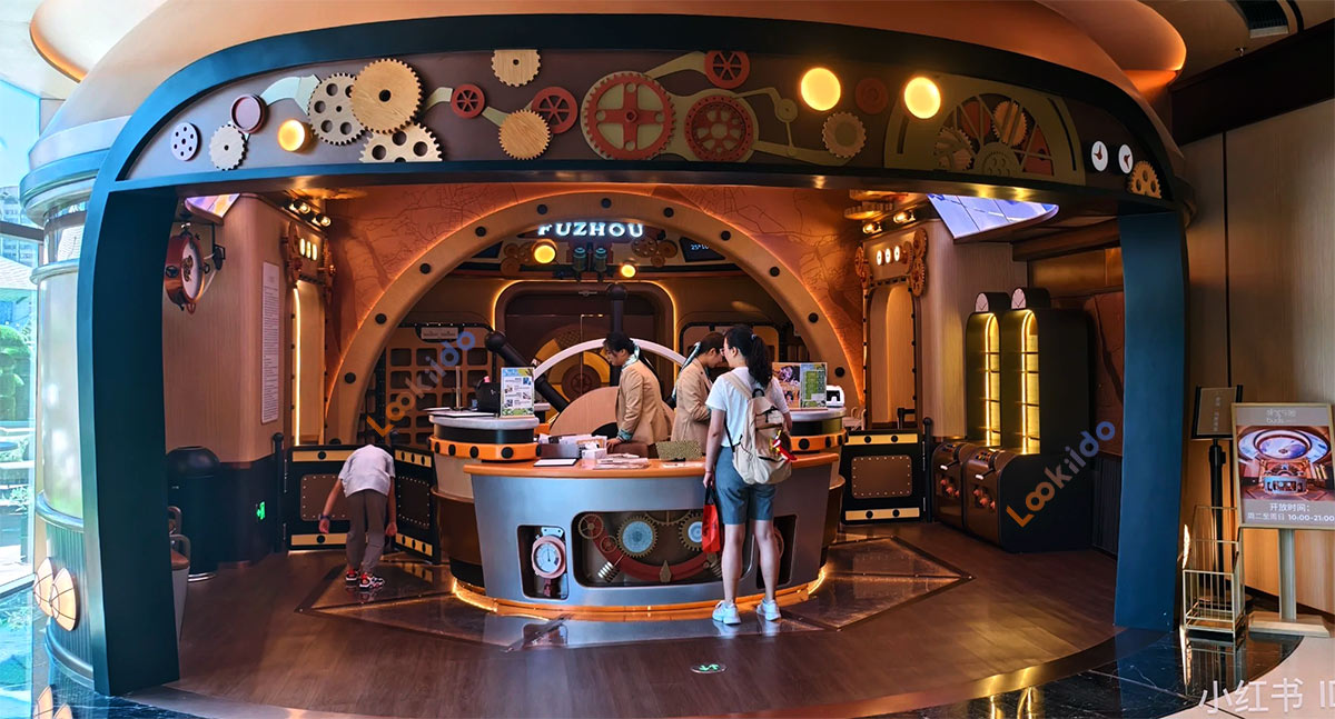 Shangri-La Luxurious High-End Design Soft Playground with Western Restaurant. Real Estate Investment