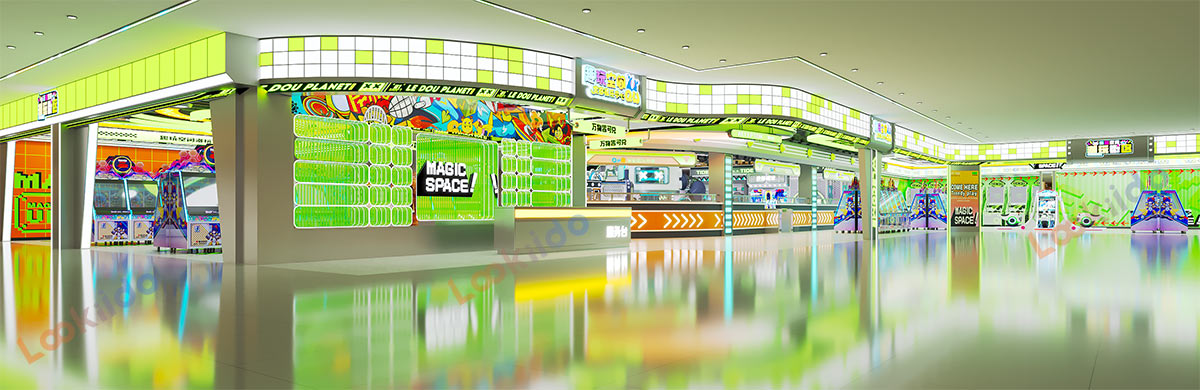 Interstellar Theme Family Entertainment Center Project for Young Children
