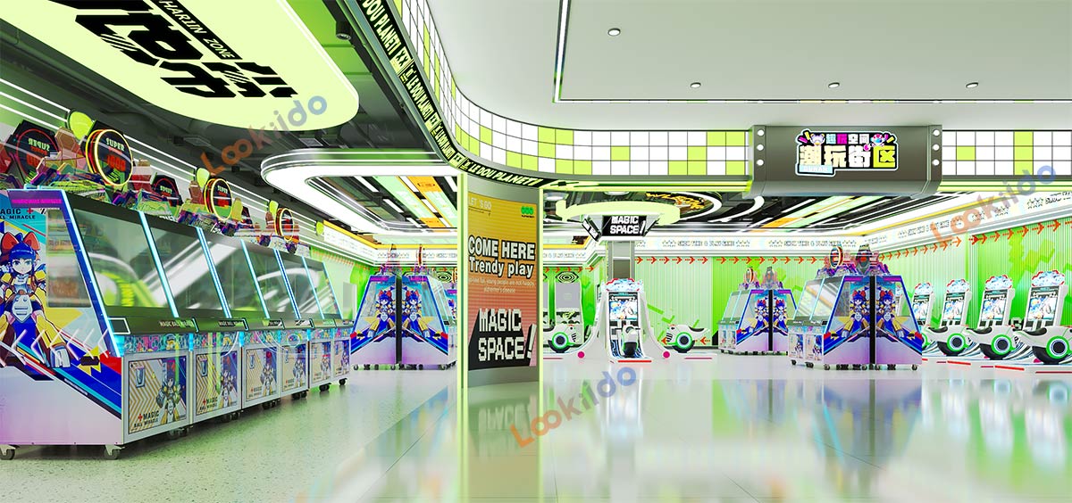 Interstellar Theme Family Entertainment Center Project for Young Children