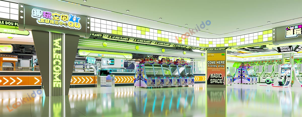 Interstellar Theme Family Entertainment Center Project for Young Children