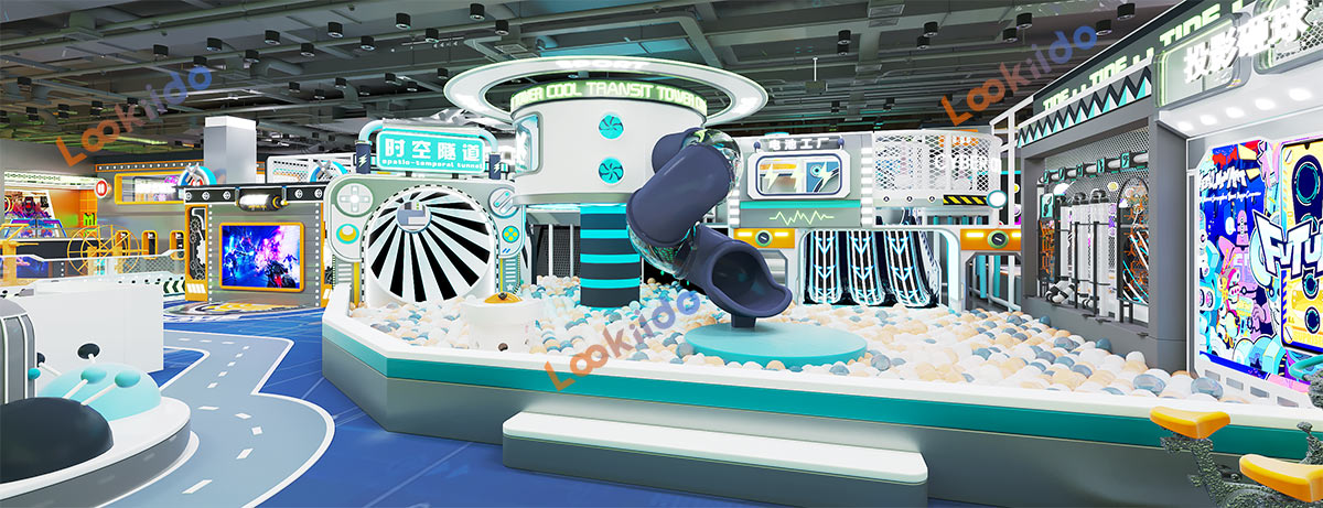 Interstellar Theme Family Entertainment Center Project for Young Children