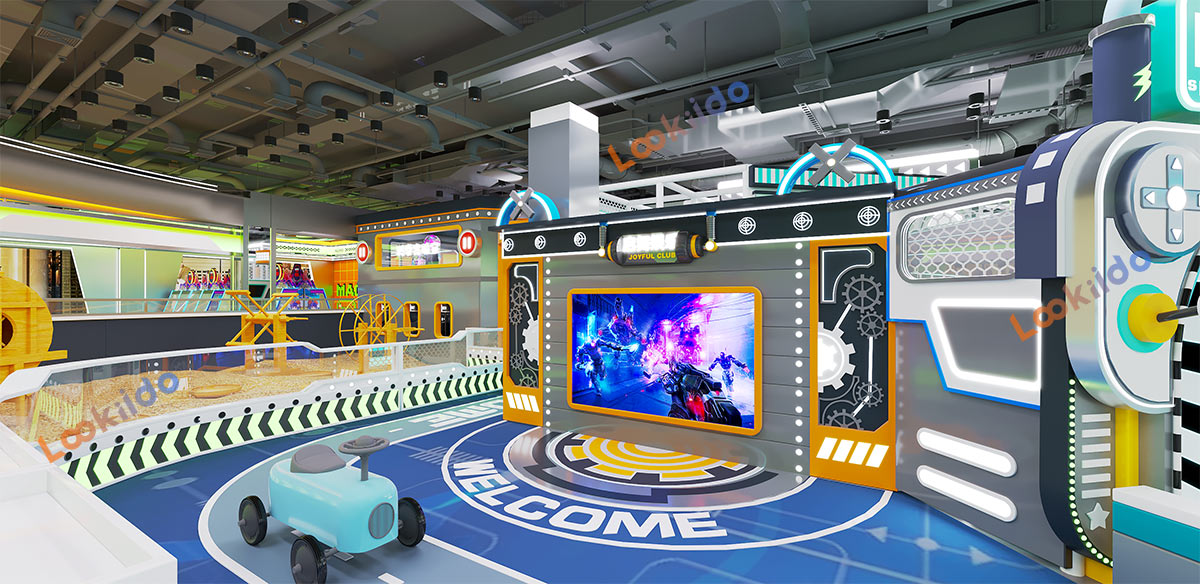 Interstellar Theme Family Entertainment Center Project for Young Children