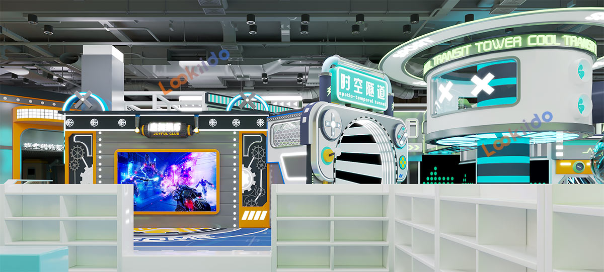 Interstellar Theme Family Entertainment Center Project for Young Children