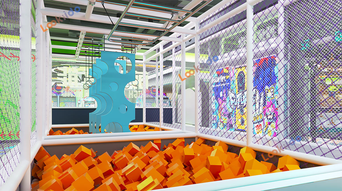 Interstellar Theme Family Entertainment Center Project for Young Children