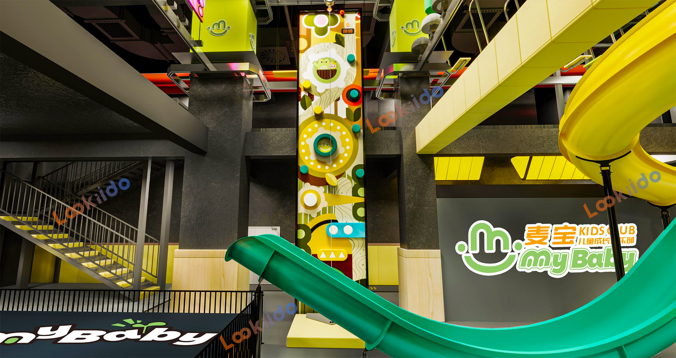 Commercial Giant Extra Long Fiberglass Slide Park Franchise Manufacturer