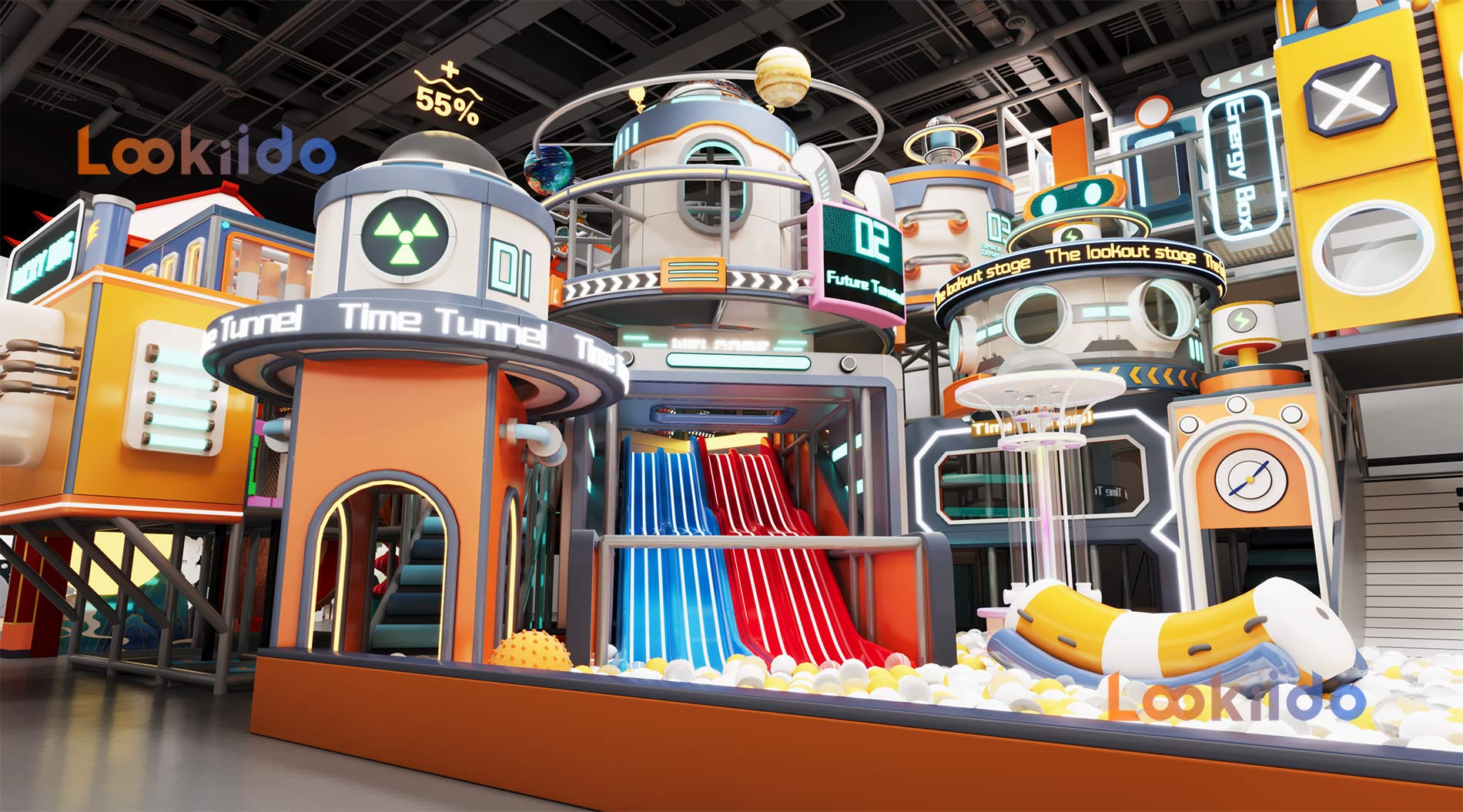 Investing in Steam-Themed Children Playground in Egypt Shopping Center