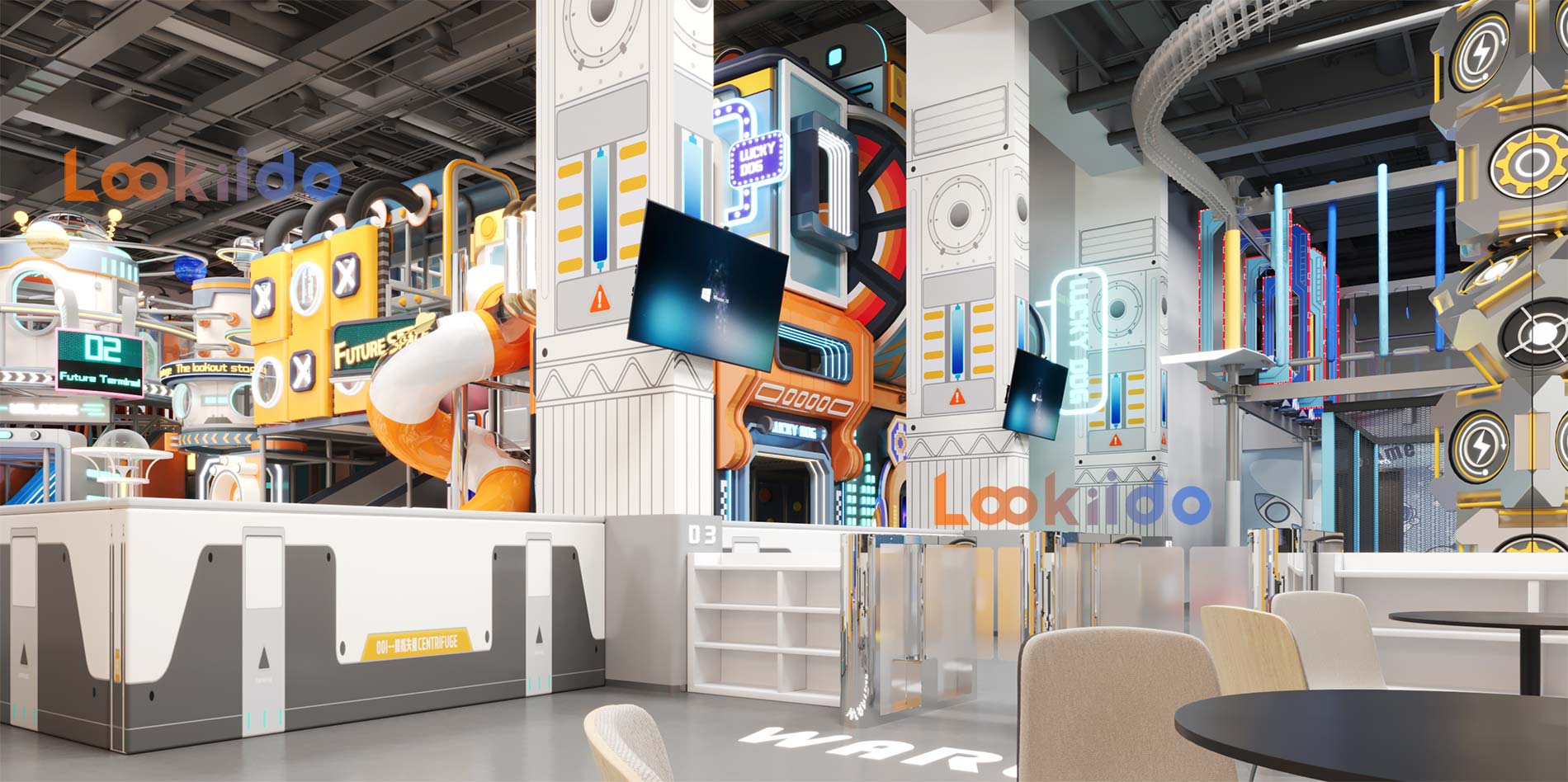 Investing in Steam-Themed Children Playground in Egypt Shopping Center