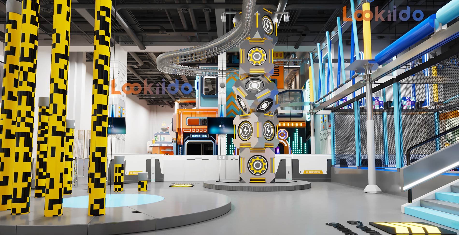 Investing in Steam-Themed Children Playground in Egypt Shopping Center