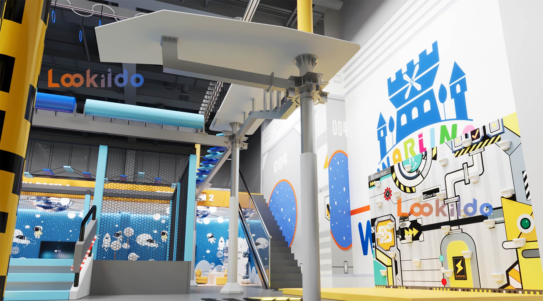 Investing in Steam-Themed Children Playground in Egypt Shopping Center