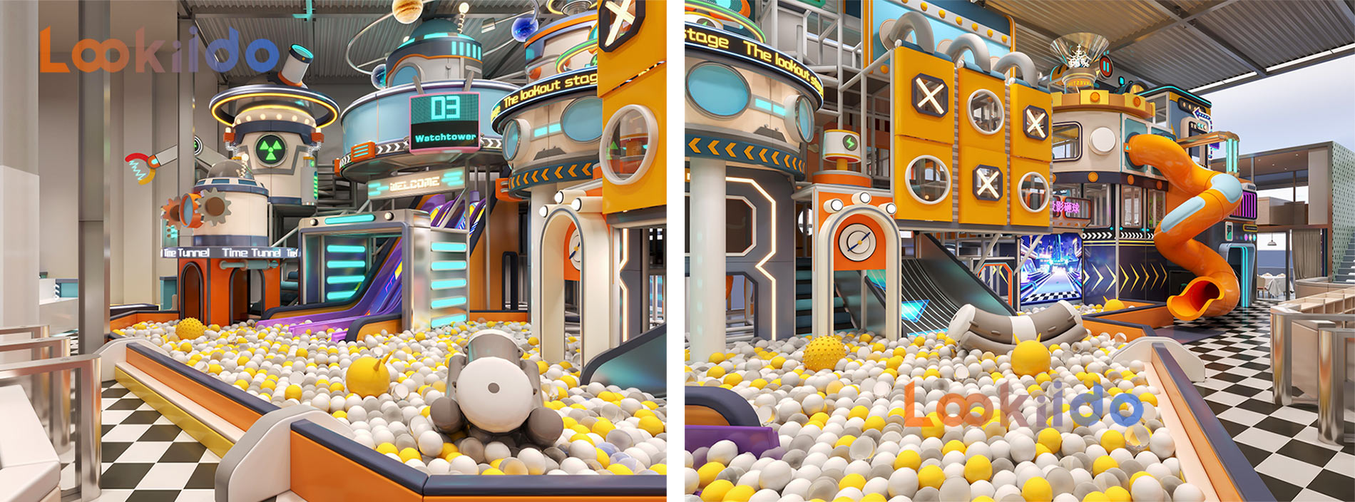 Investing in Steam-Themed Children Playground in Egypt Shopping Center