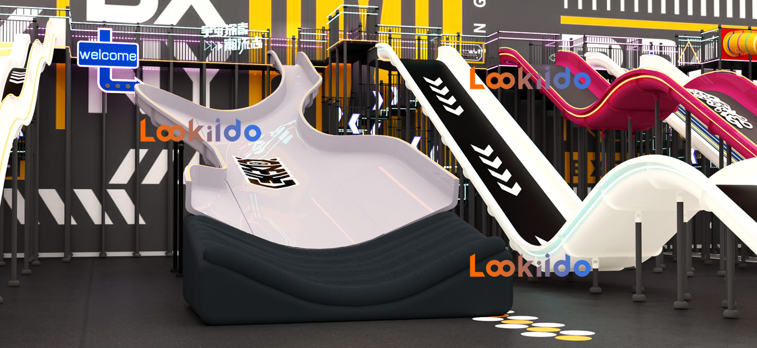 Indoor Giant Waterless Slide Park Investment Franchise Commercial Equipment Manufacturer