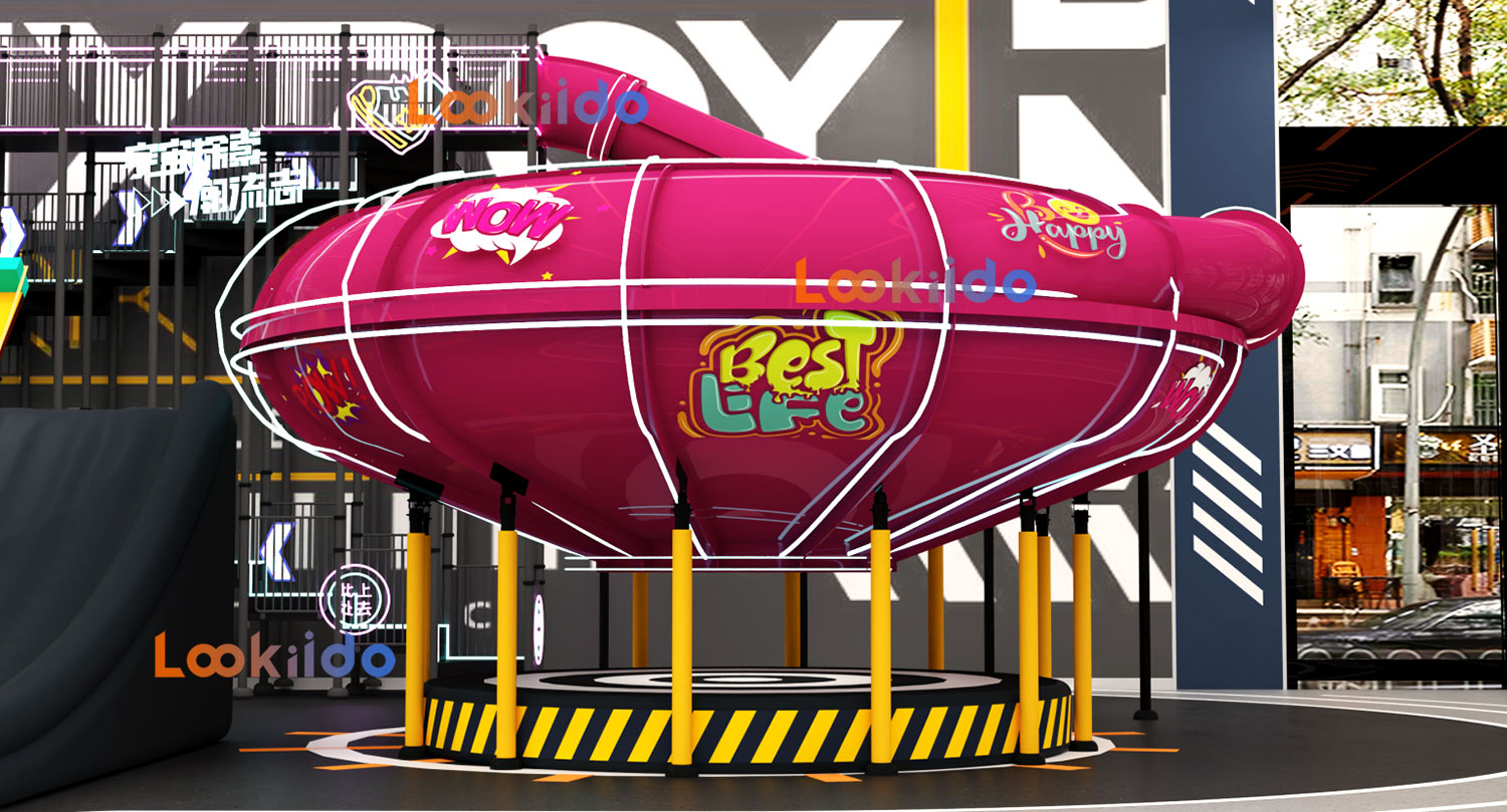 Indoor Giant Waterless Slide Park Investment Franchise Commercial Equipment Manufacturer