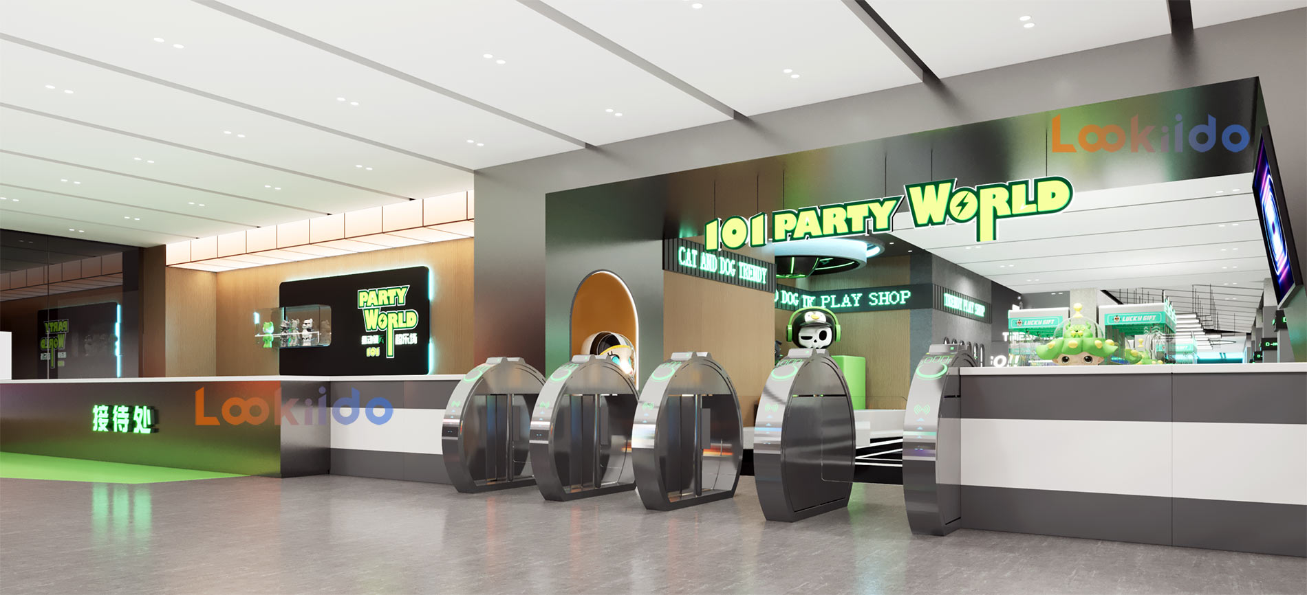 Trampoline Ropes Course Family Adventure Park with Go Karts Bowling Lanes