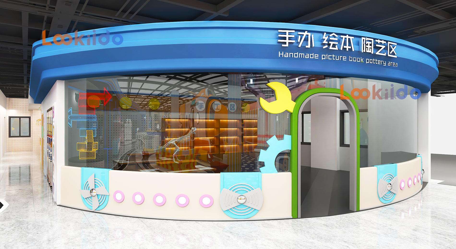 Family Entertainment Center with Arcade Games, Go-Karting, Pet Shop. Suitable for Shopping Mall Investment
