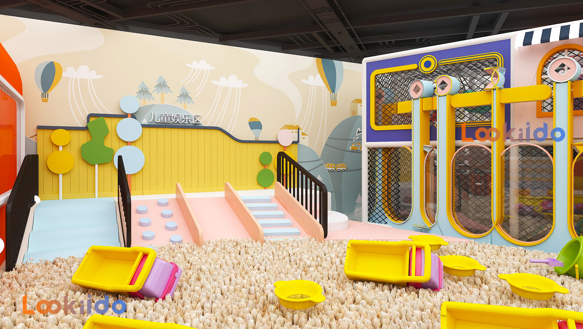 Family Entertainment Center with Arcade Games, Go-Karting, Pet Shop. Suitable for Shopping Mall Investment