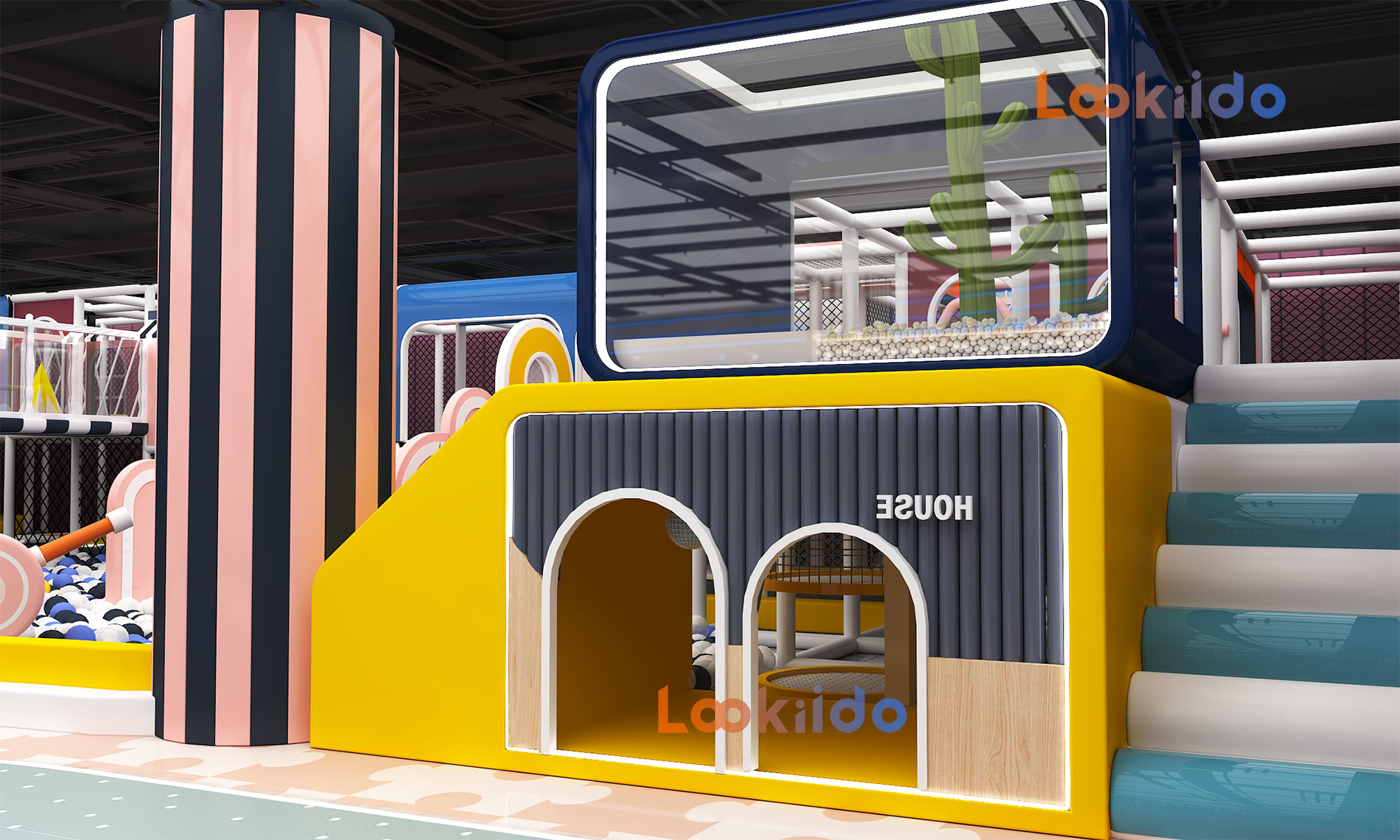 Family Entertainment Center with Arcade Games, Go-Karting, Pet Shop. Suitable for Shopping Mall Investment