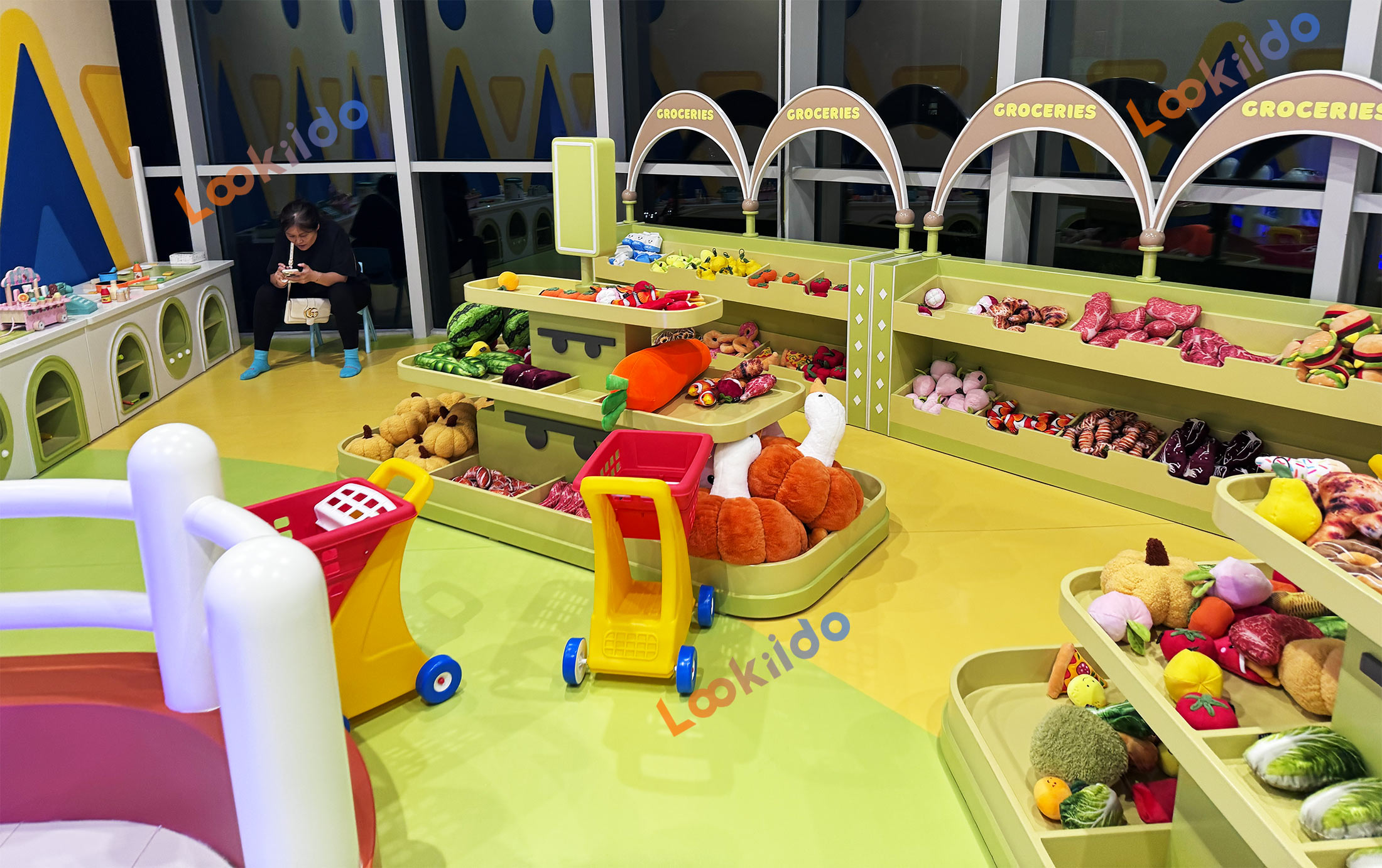 Commercial Giant Extra Long Fiberglass Slide Park Franchise Manufacturer