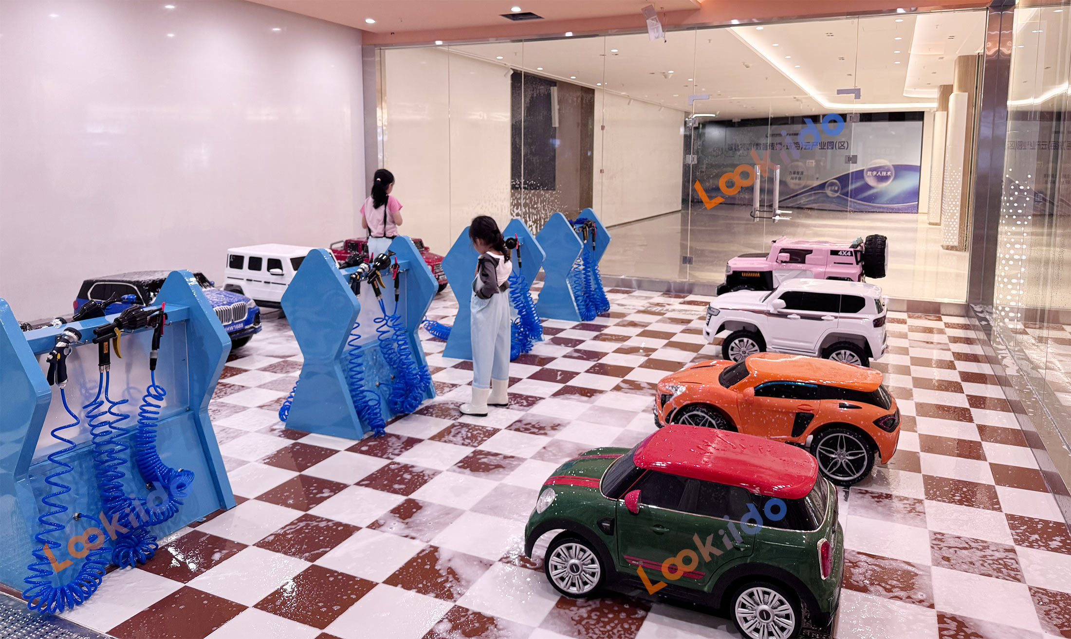 Commercial Giant Extra Long Fiberglass Slide Park Franchise Manufacturer