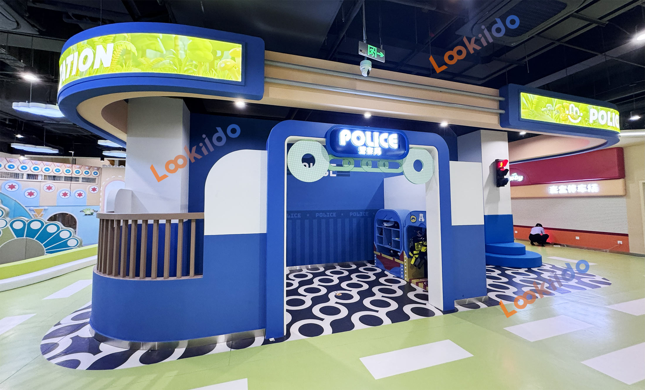 Commercial Giant Extra Long Fiberglass Slide Park Franchise Manufacturer