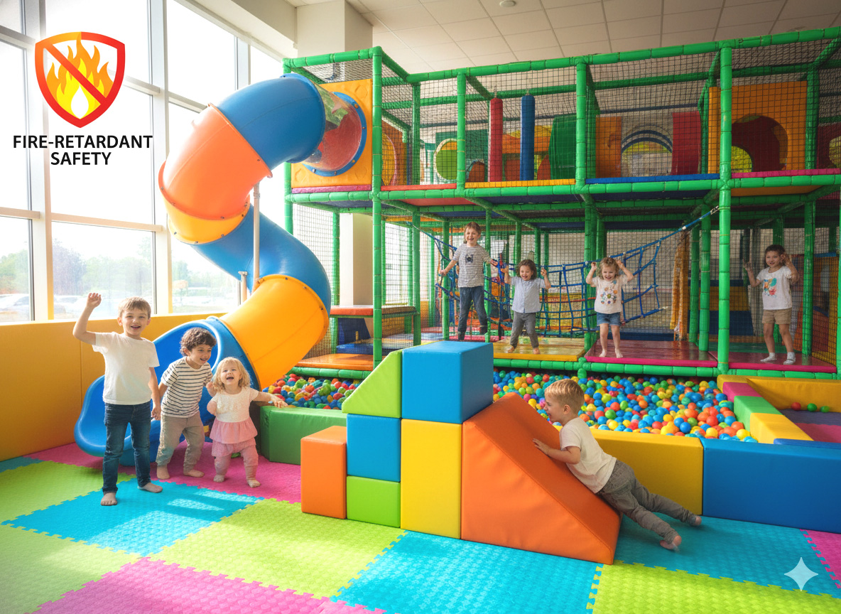 Safety, Scale, and Savings: The Lookiido Advantage in Fire-Rated Indoor Playground Manufacturing
