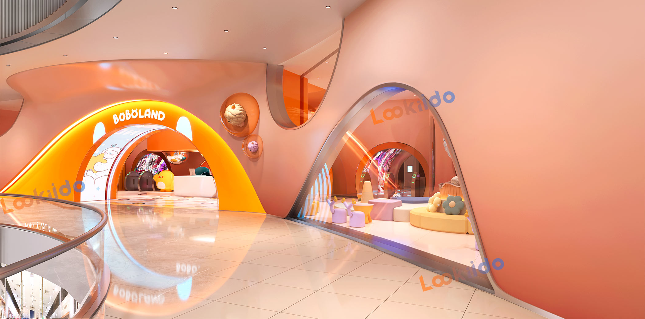 Custom Luxury Family Entertainment Centers Equipment Design Manufacturer for Shopping Malls