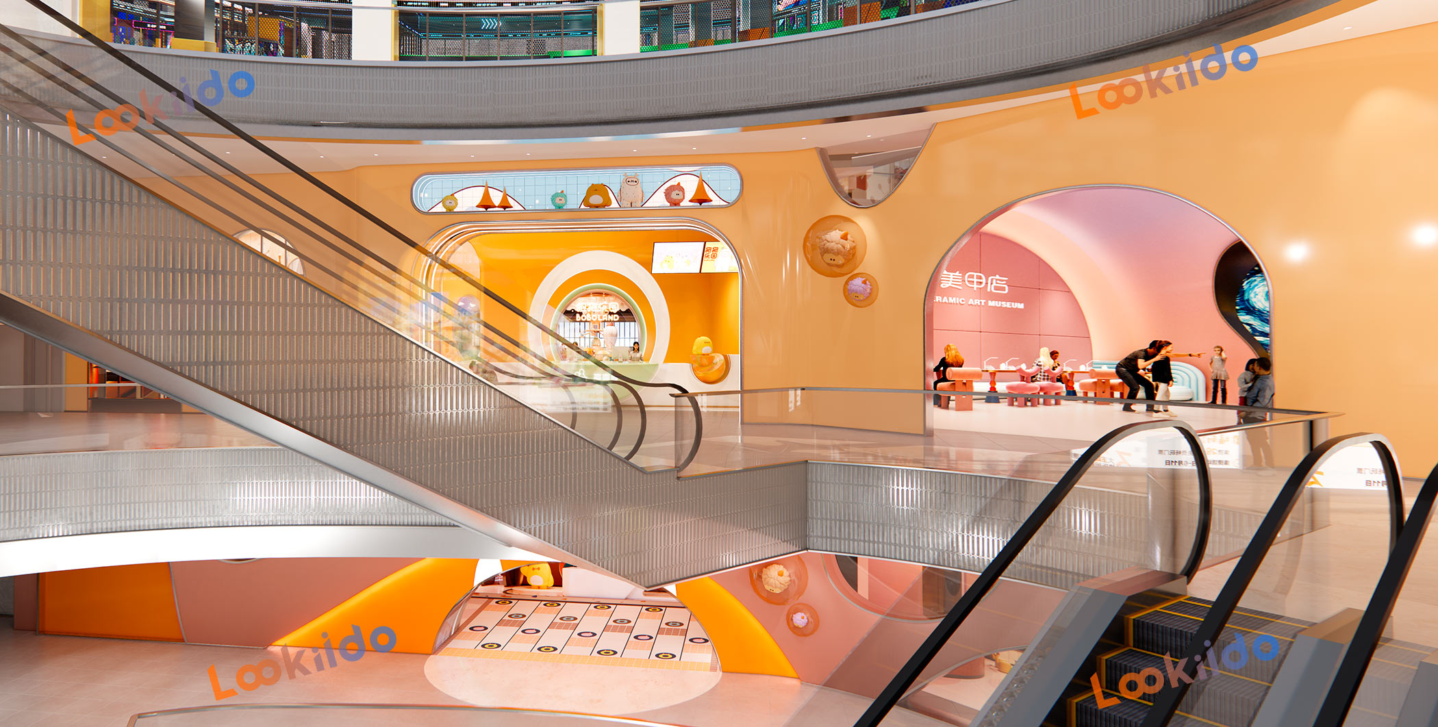 Custom Luxury Family Entertainment Centers Equipment Design Manufacturer for Shopping Malls