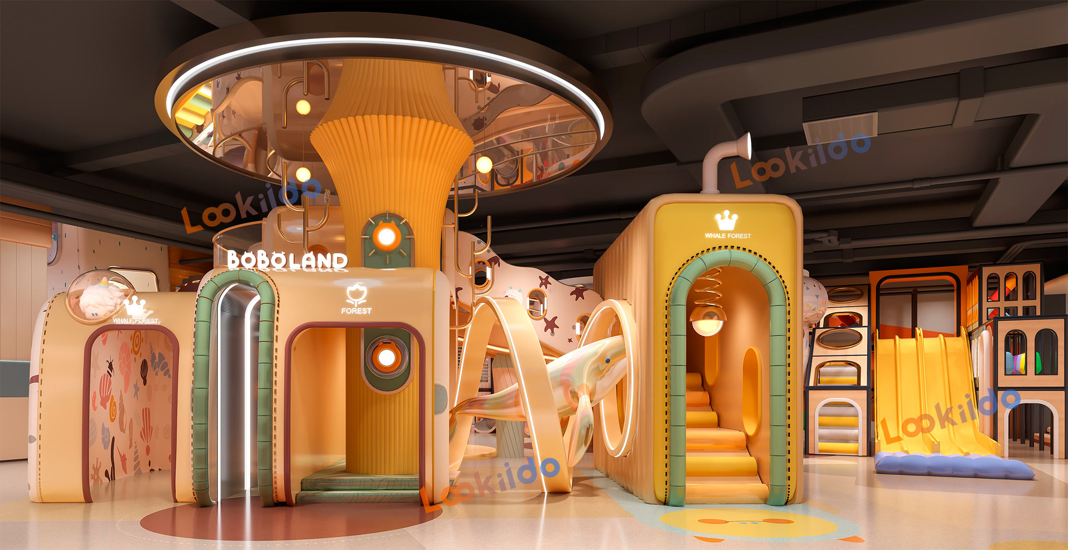 Custom Luxury Family Entertainment Centers Equipment Design Manufacturer for Shopping Malls