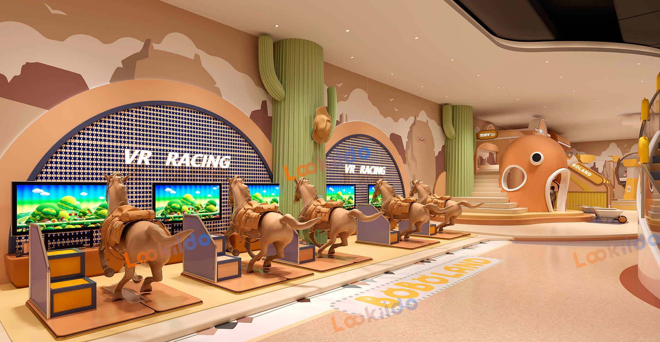 Custom Luxury Family Entertainment Centers Equipment Design Manufacturer for Shopping Malls