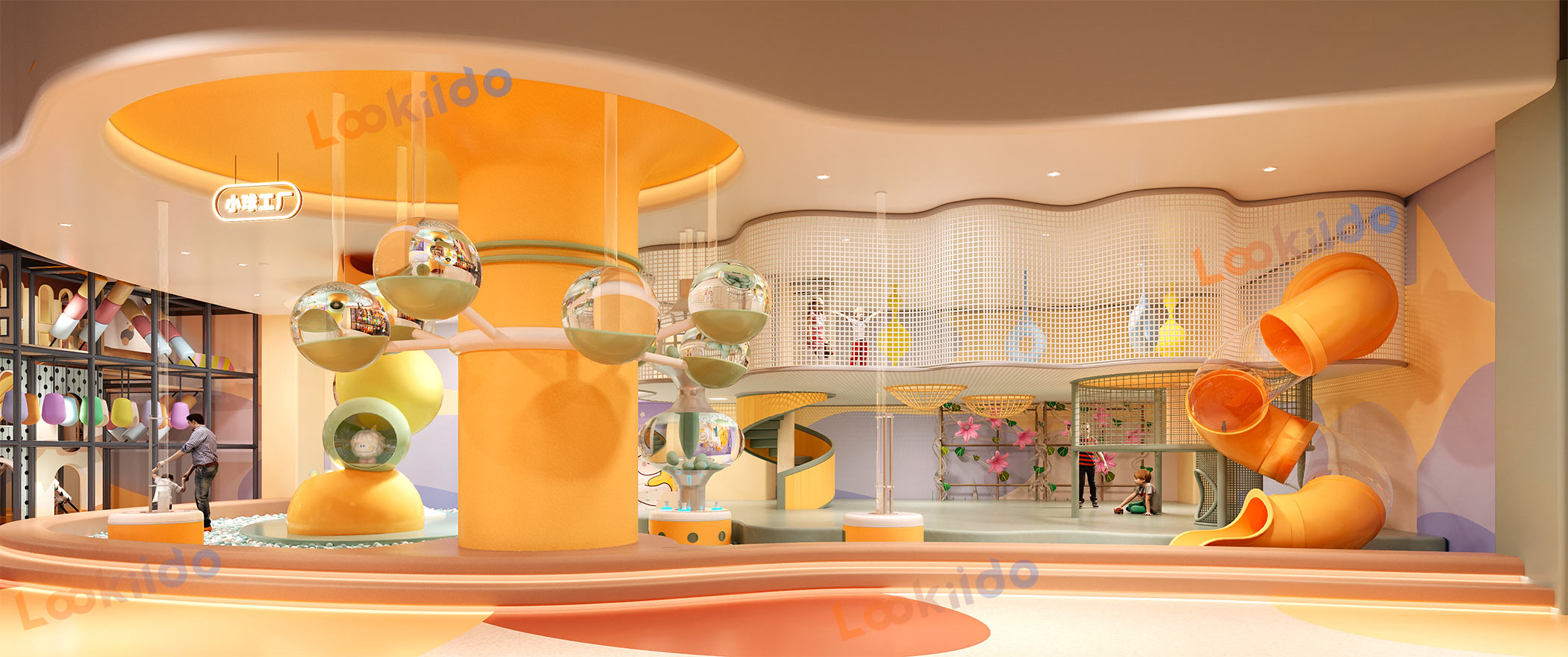 Custom Luxury Family Entertainment Centers Equipment Design Manufacturer for Shopping Malls