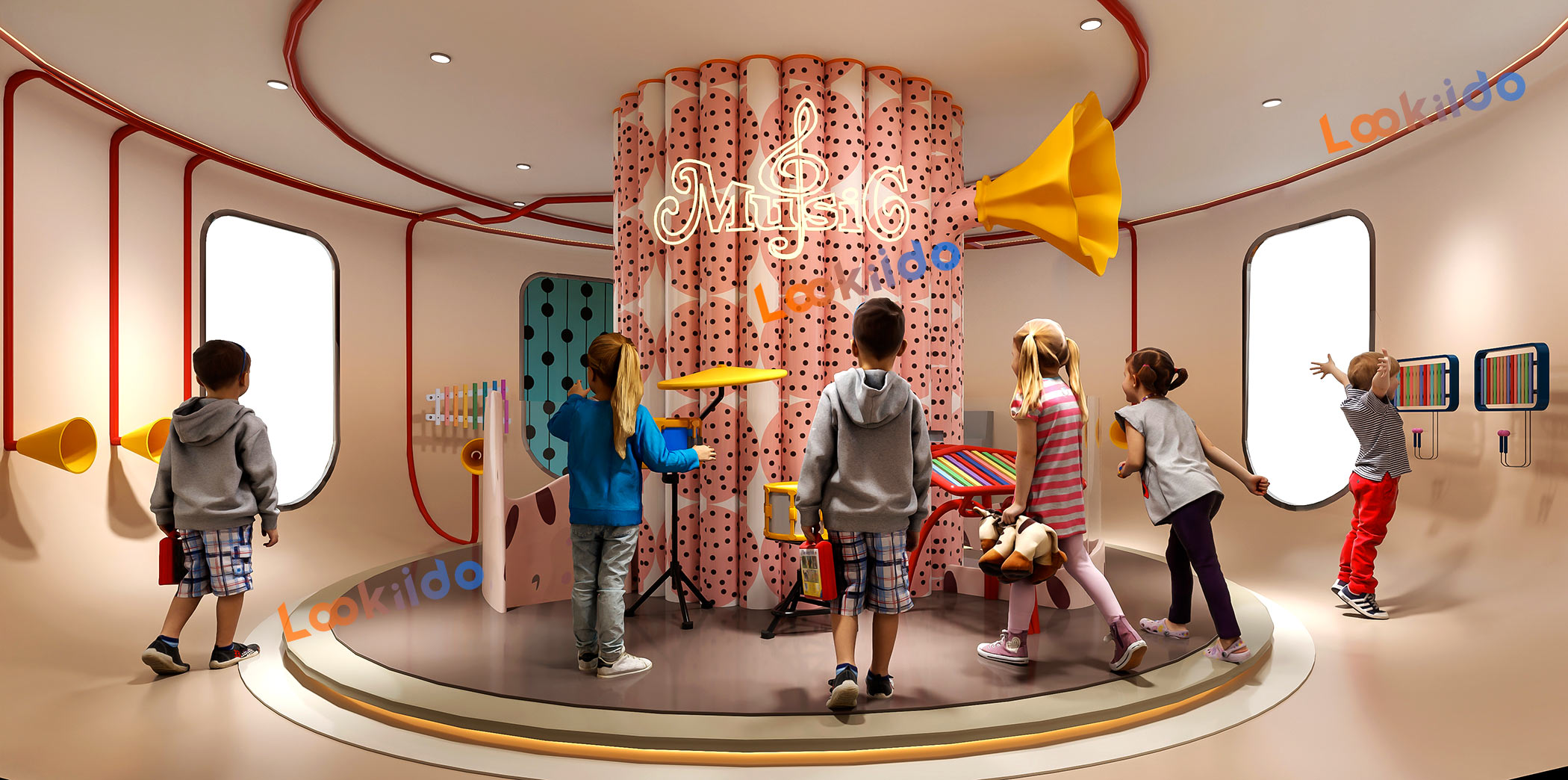 Custom Luxury Family Entertainment Centers Equipment Design Manufacturer for Shopping Malls