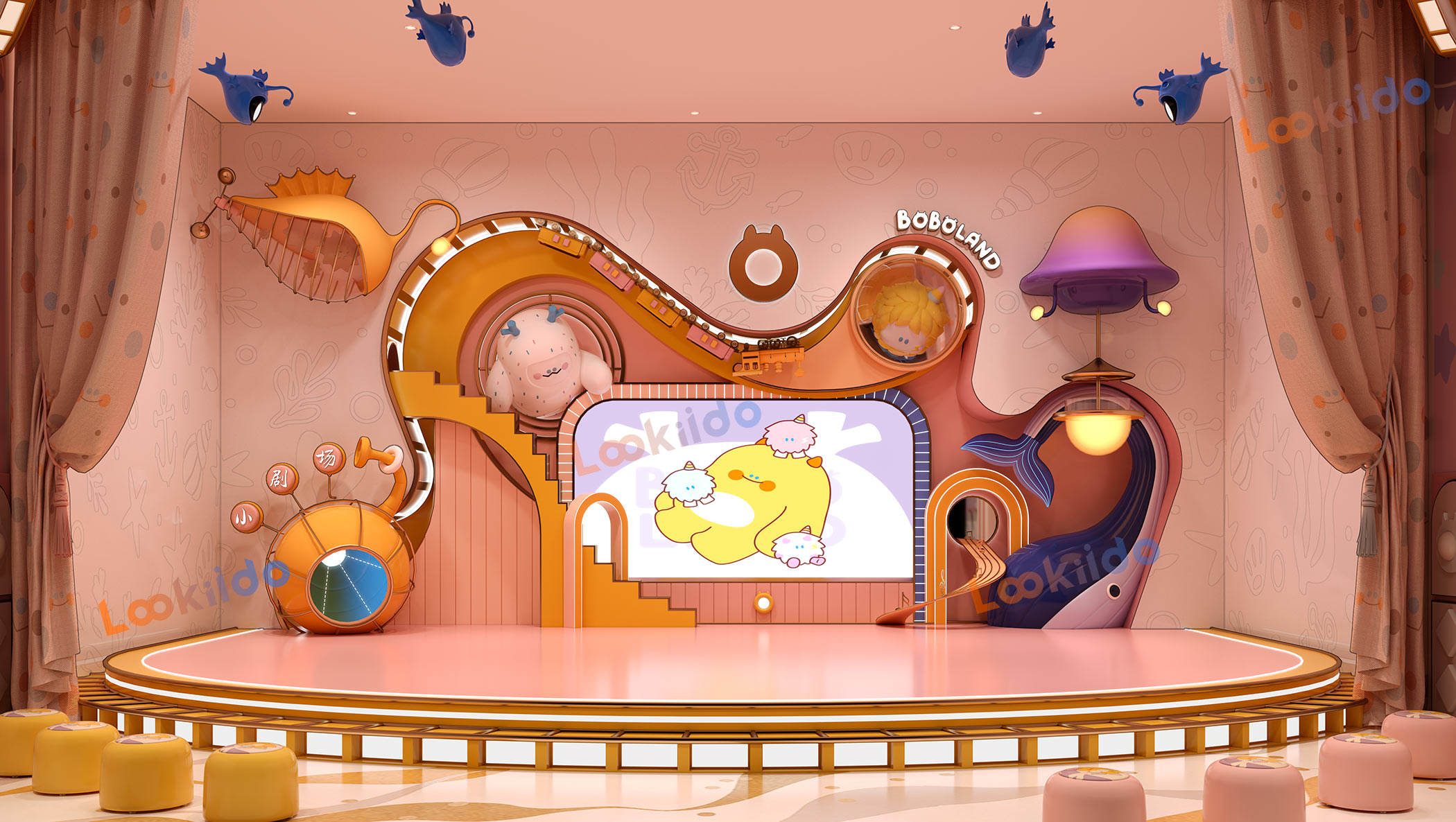 Custom Luxury Family Entertainment Centers Equipment Design Manufacturer for Shopping Malls