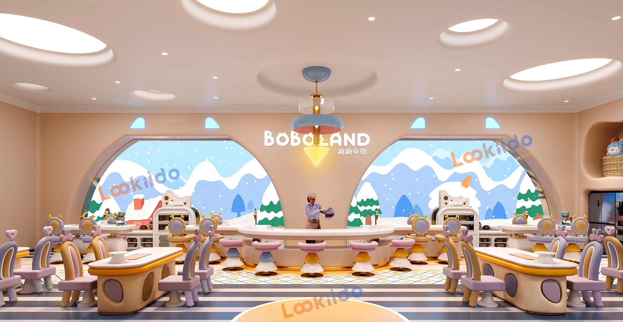 Custom Luxury Family Entertainment Centers Equipment Design Manufacturer for Shopping Malls