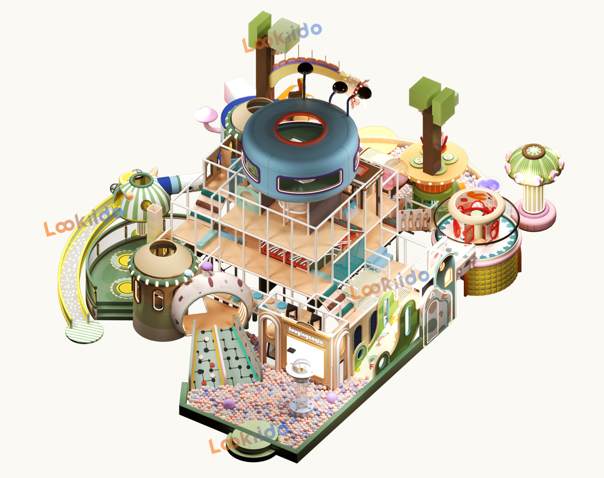 Edu Soft Play: Commercial-Grade Toddler Play System for Shopping Malls