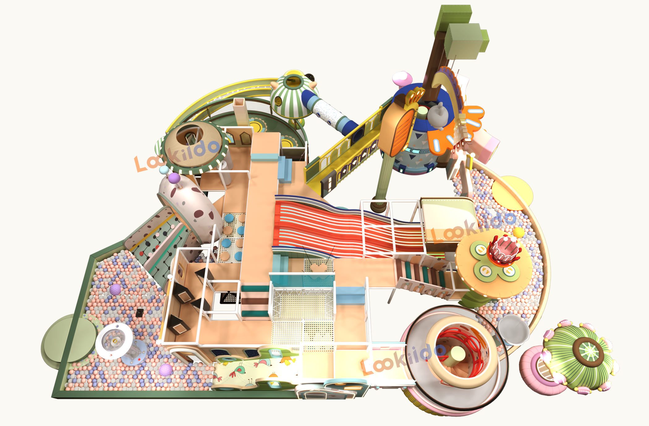 Edu Soft Play: Commercial-Grade Toddler Play System for Shopping Malls