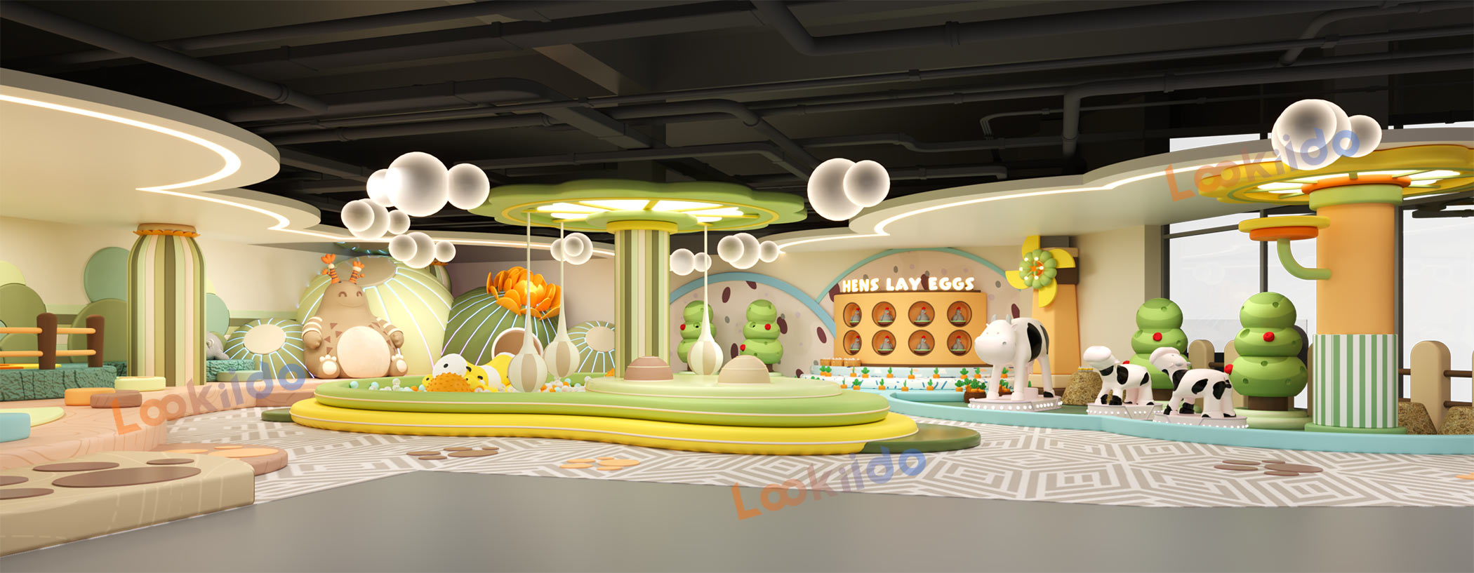 Edu Soft Play: Commercial-Grade Toddler Play System for Shopping Malls