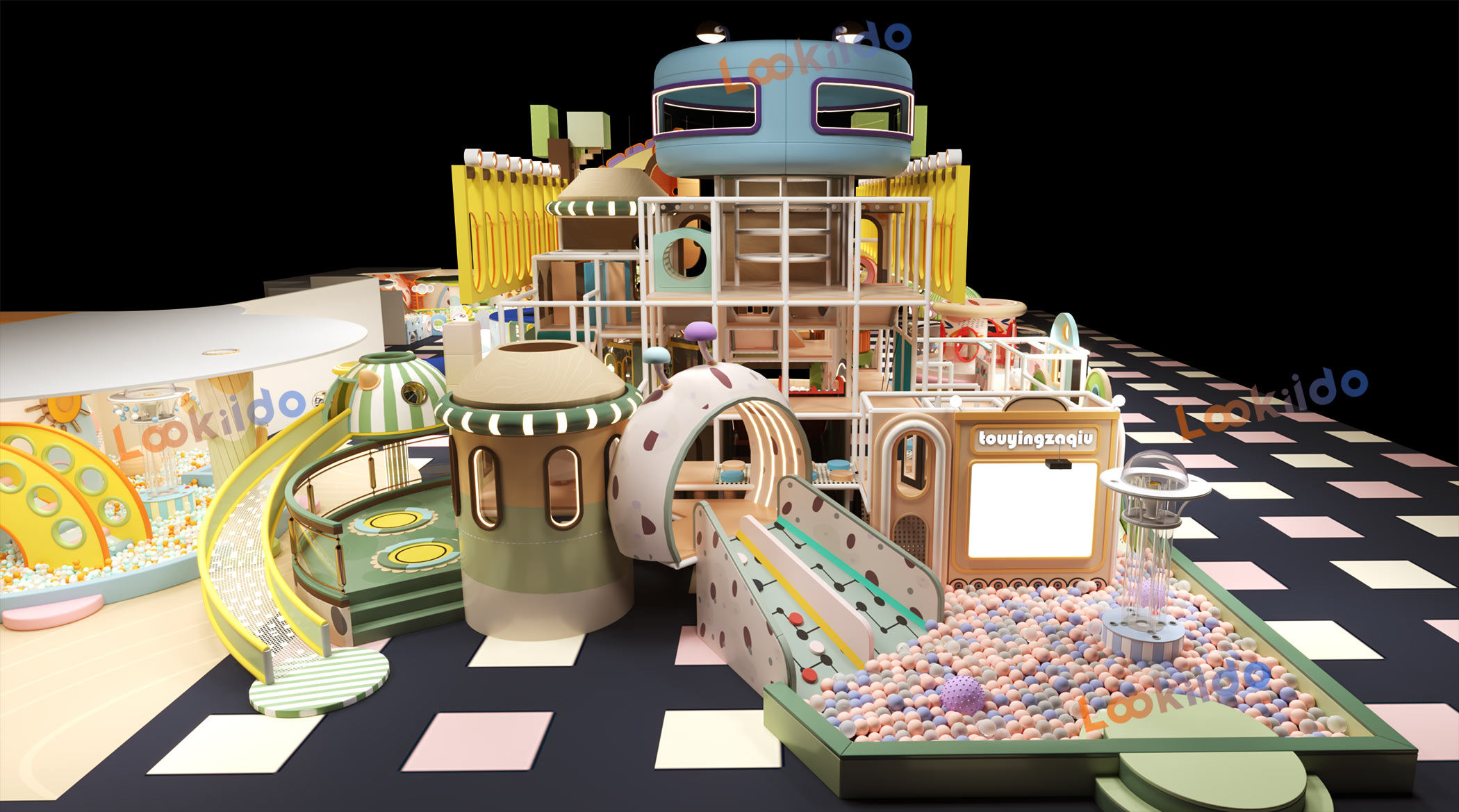 Edu Soft Play: Commercial-Grade Toddler Play System for Shopping Malls